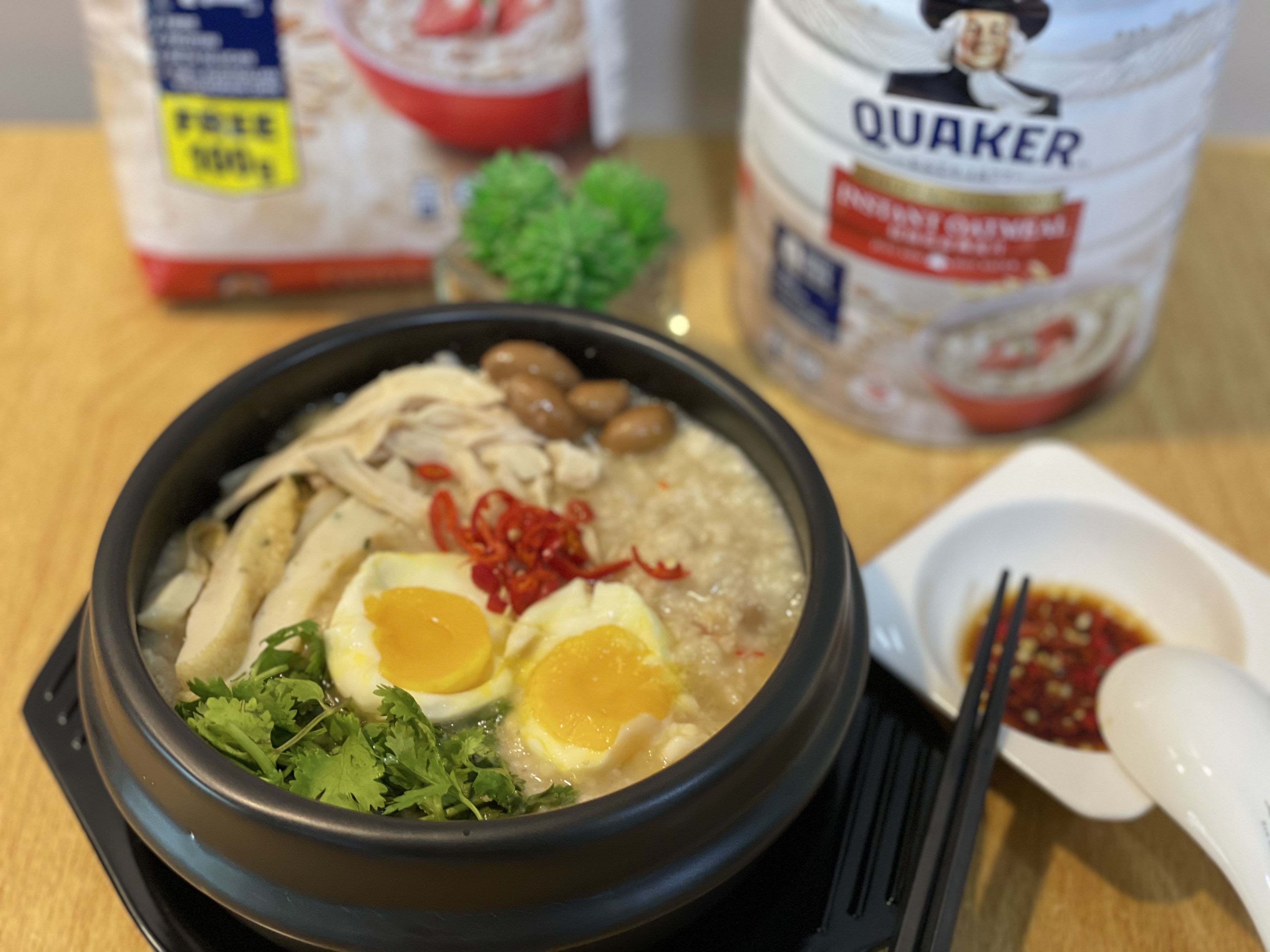 Chicken Oat Porridge