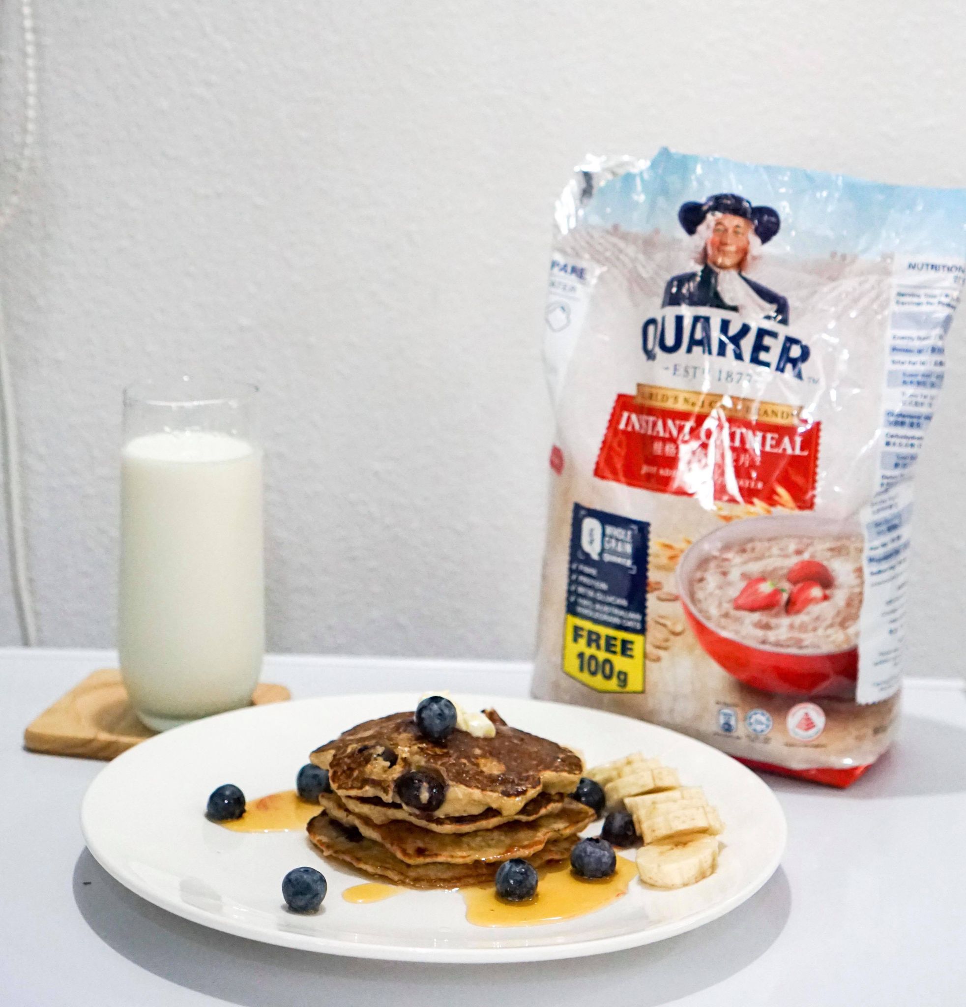 Banana Quaker Oat Pancake