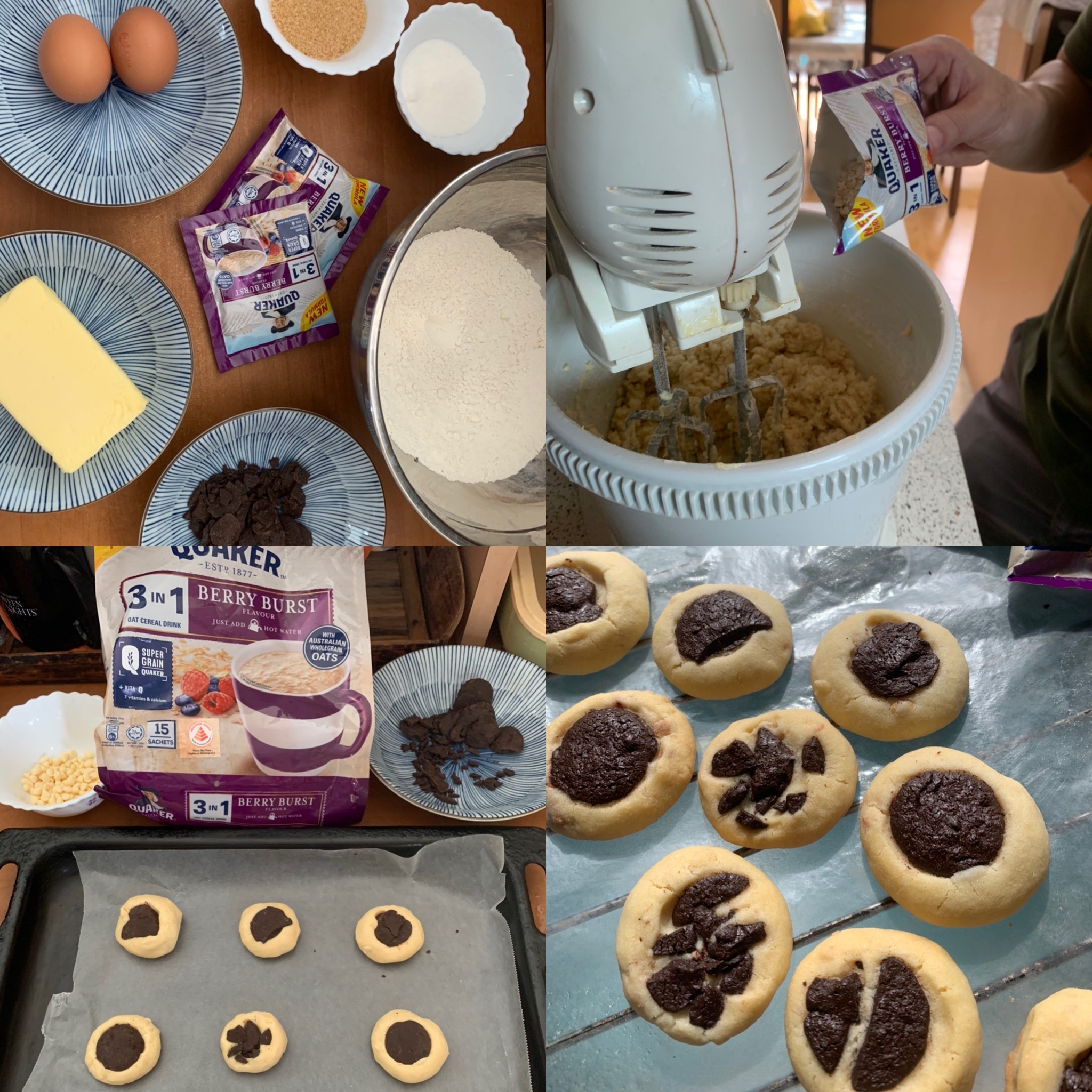 Choco Berry Oats Biscuits