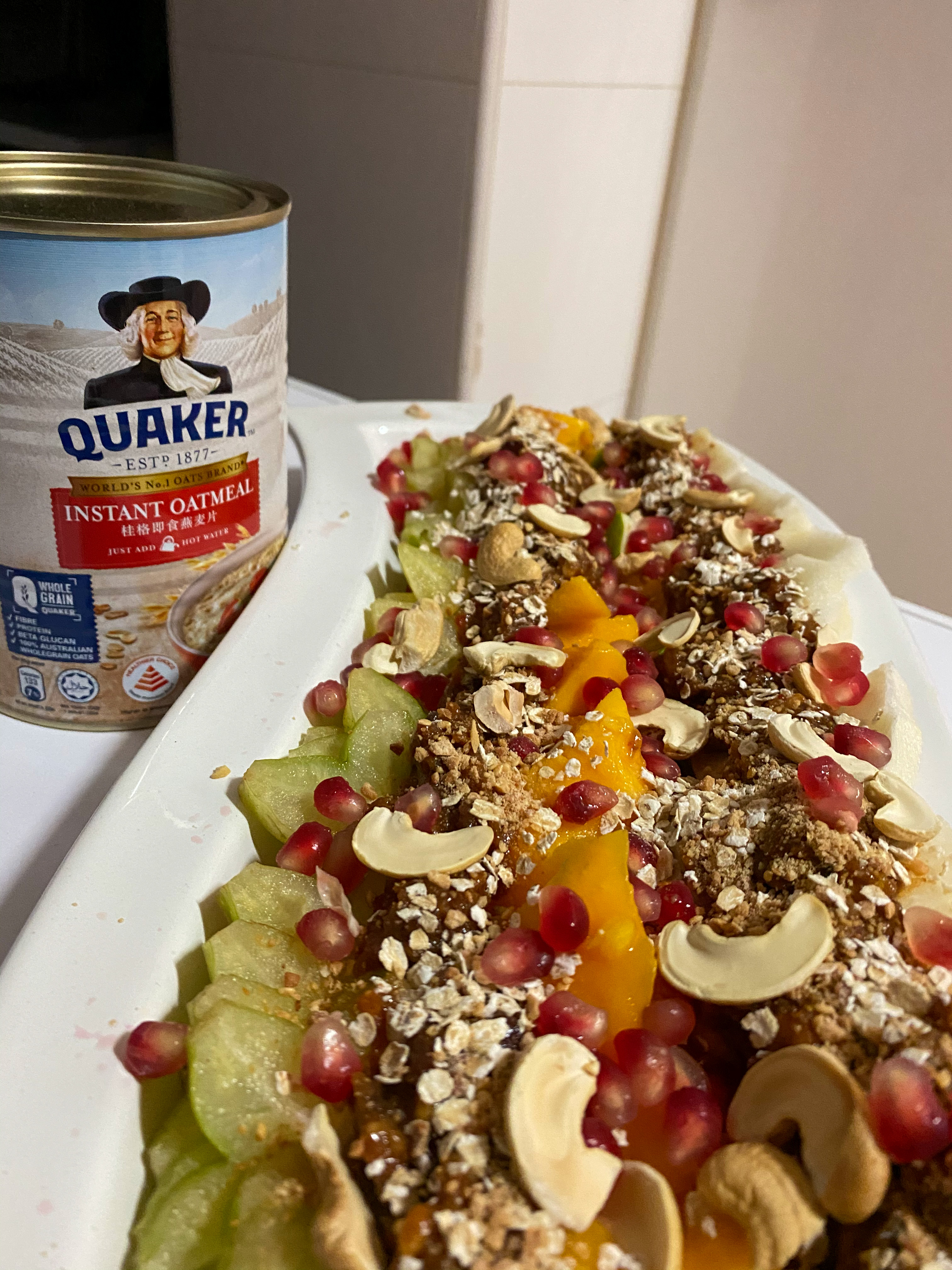 Indonesian Style Oats Rojak