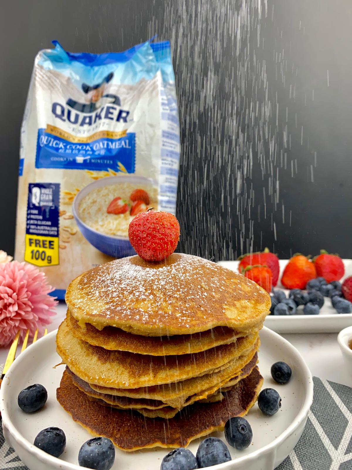 Healthy and yummy Oatmeal Pancakes