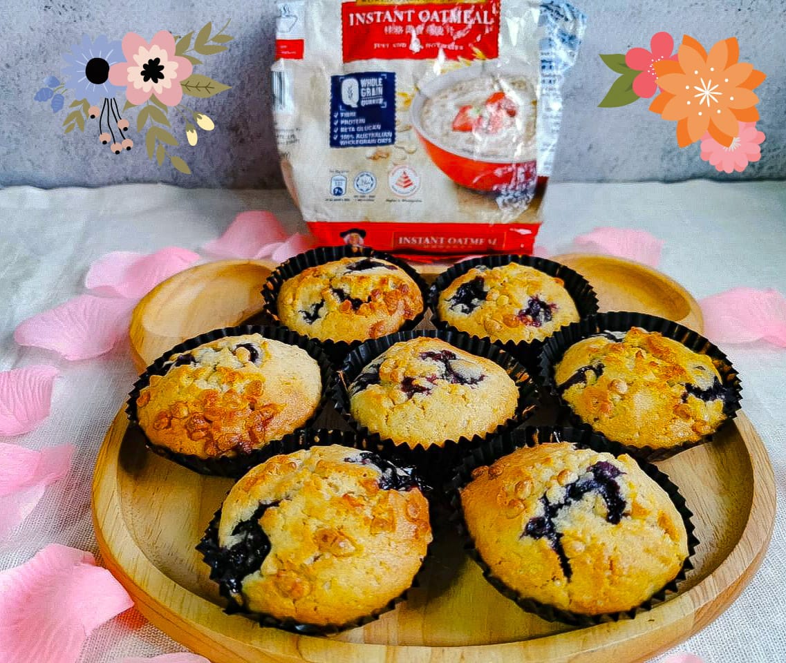 Blueberry Oat Muffin