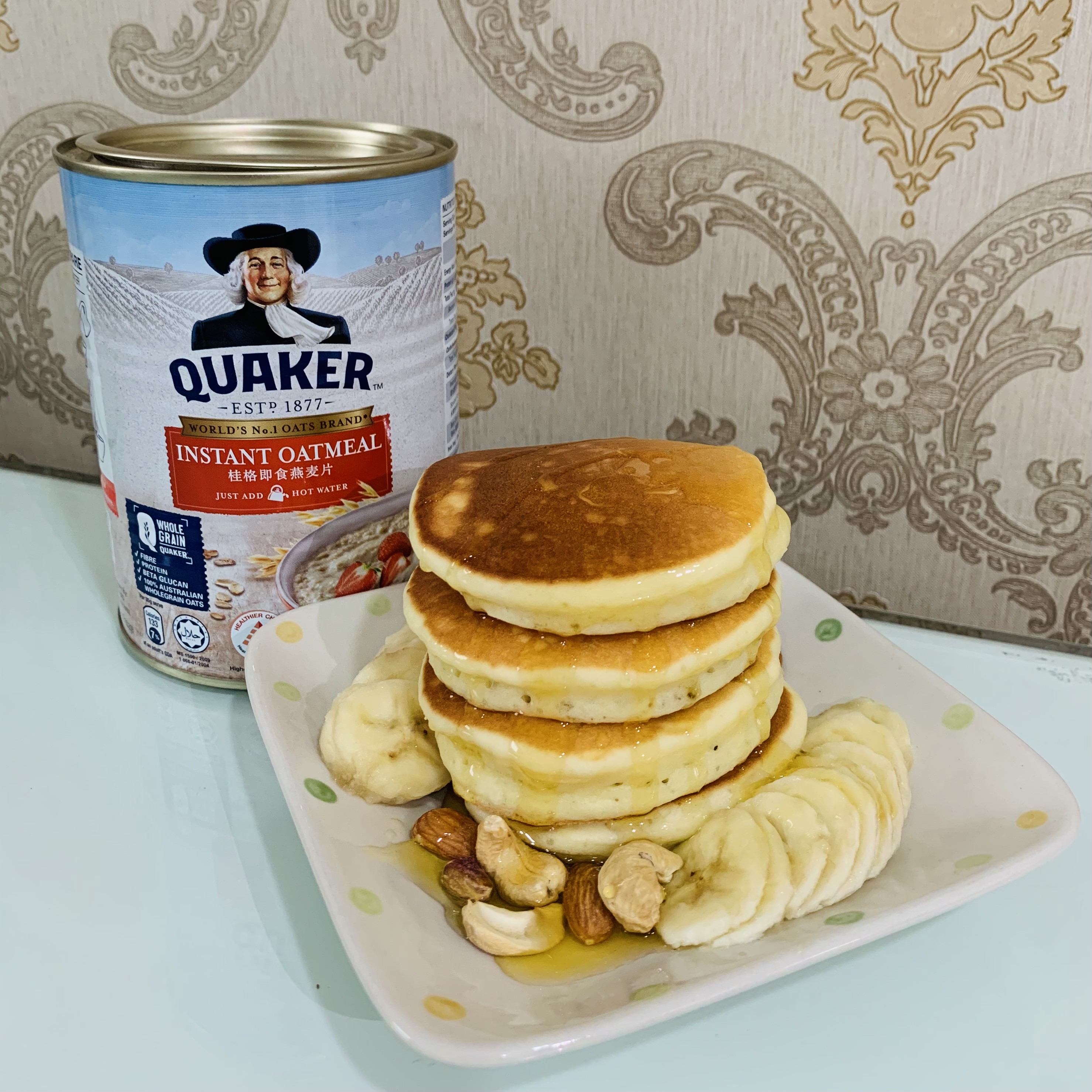 OAT-licious energiser pancakes