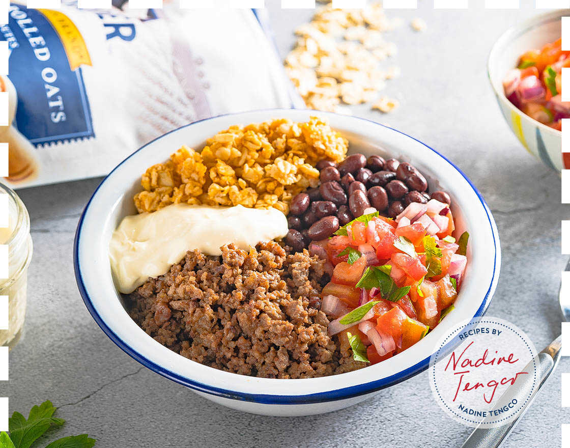 (Sample) Oat Burrito Bowl