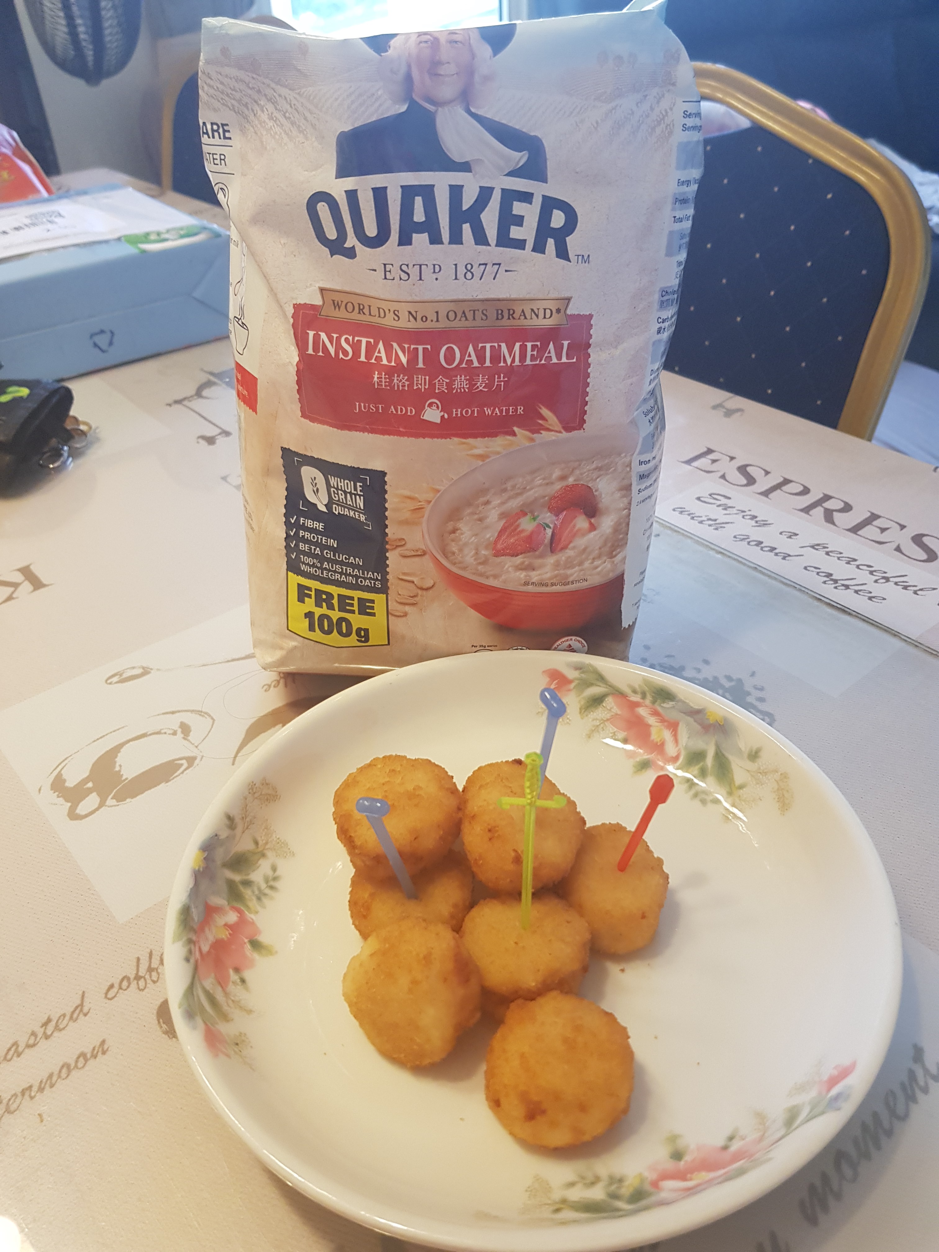 Mini Potato Cheese Croquettes