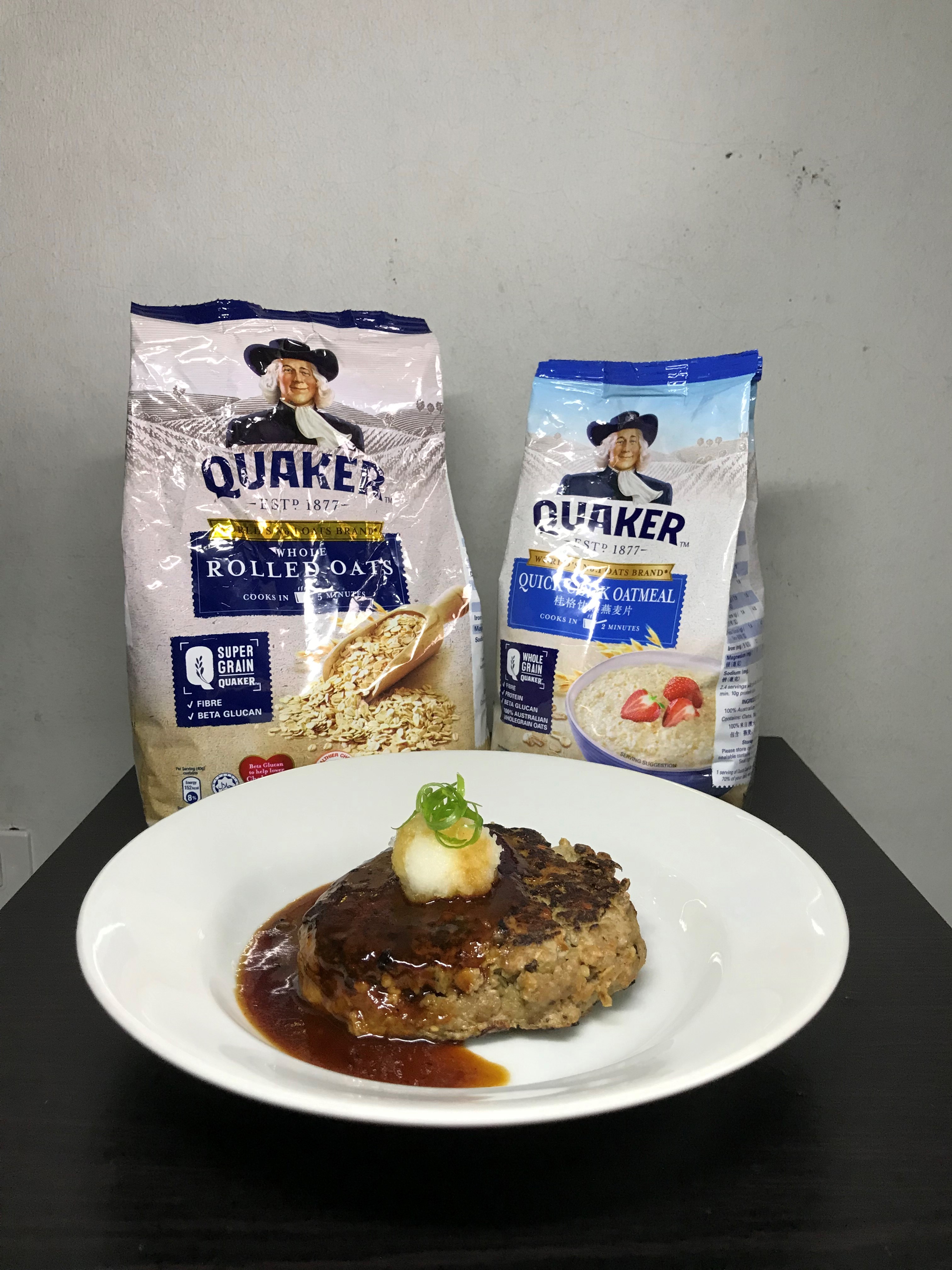 Japanese Oats Hamburger Steak