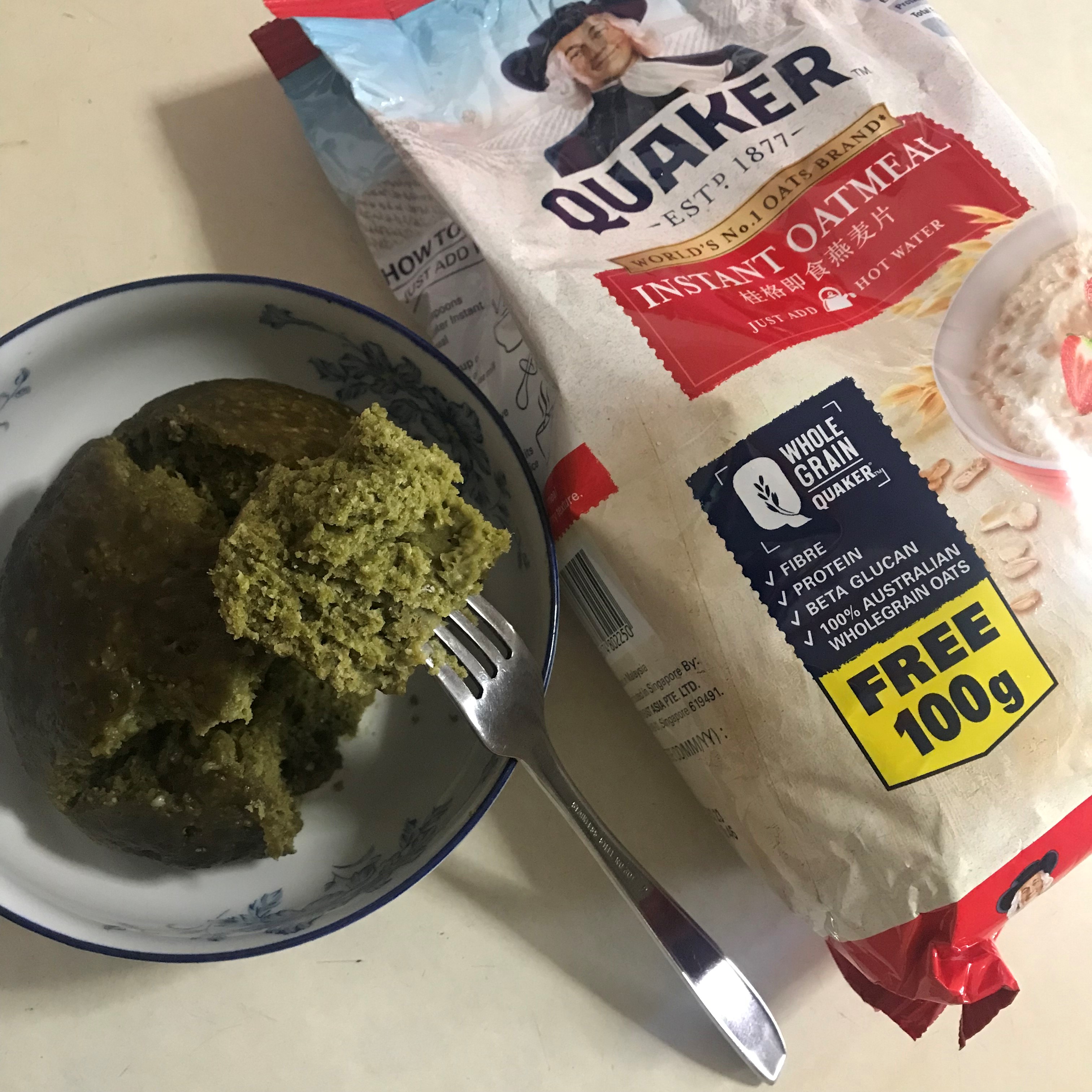 Steam Oatmeal Huat Kueh