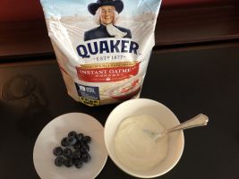 Blueberry Yogurt Quaker