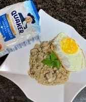 Savory Mushroom Oat Risotto