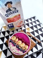 Fruits and Oats Smoothie Bowl