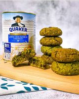 Matcha Oatmeal Chocolate Chunk Cookies