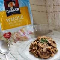 Mushroom Oat Risotto