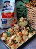 Crispy Oatmeal Butter Sotong