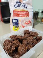 Easiest sugarless Milo oat cookies