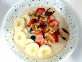 Healthy Fruity Oatmeal