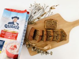 Honey Oat Flour Banana Bread