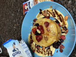 Fruity Oatmeal Pancake