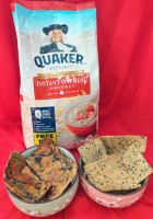 Oat Crackers - Soy & Black Sesame Flavour