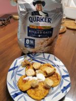Sweet potato oat pancakes