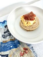 Kim-Cheese Egg Savoury Oatmeal Pancakes