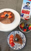 Dark Chocolate Oatmeal Cake