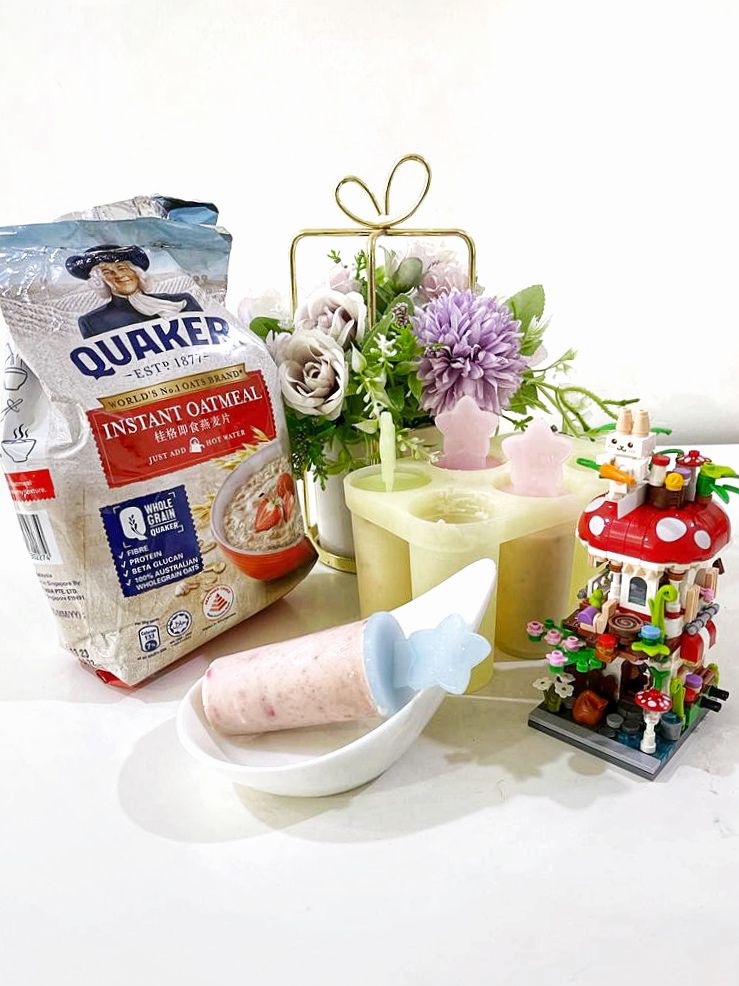 Oatty Fruity Yoghurt Popsicle