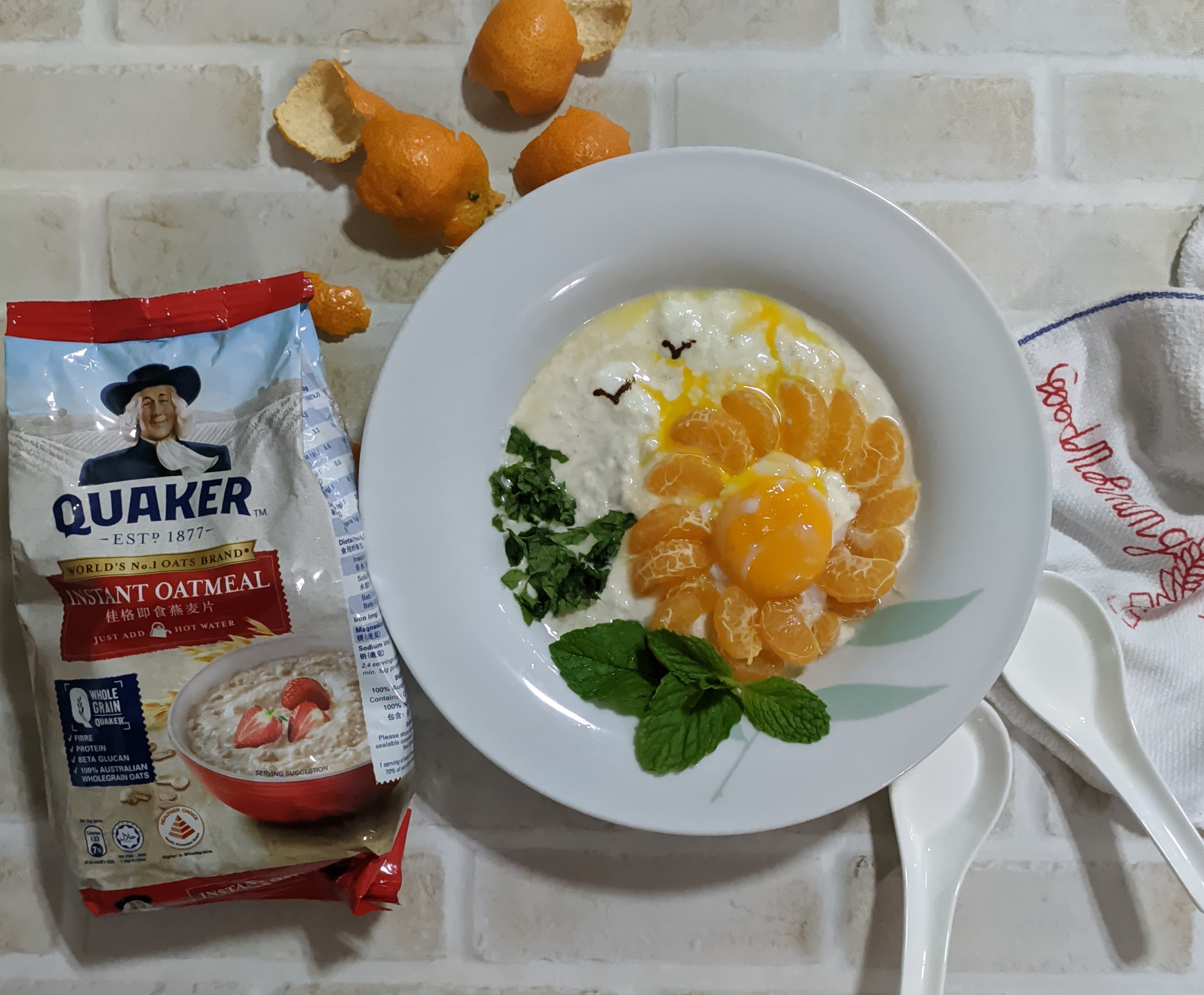 Orange oats