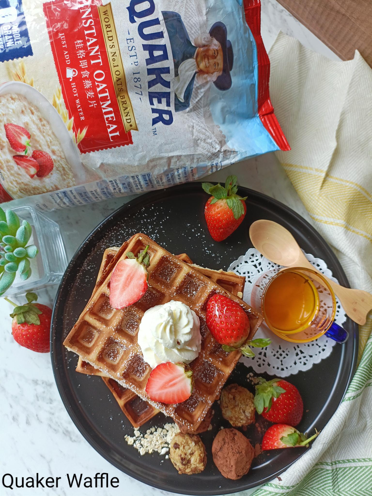 Crispy Quaker Waffle