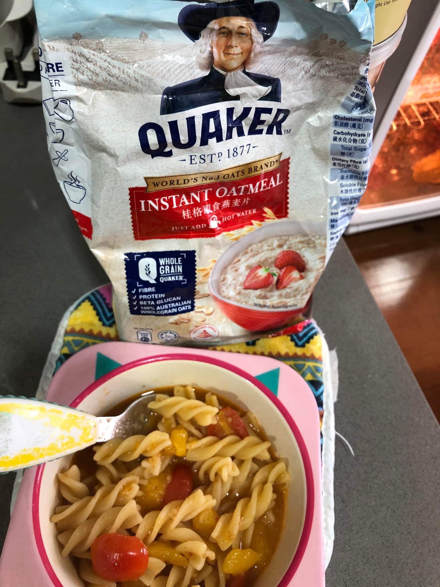 Quaker &amp; Quicker Toddler Pasta